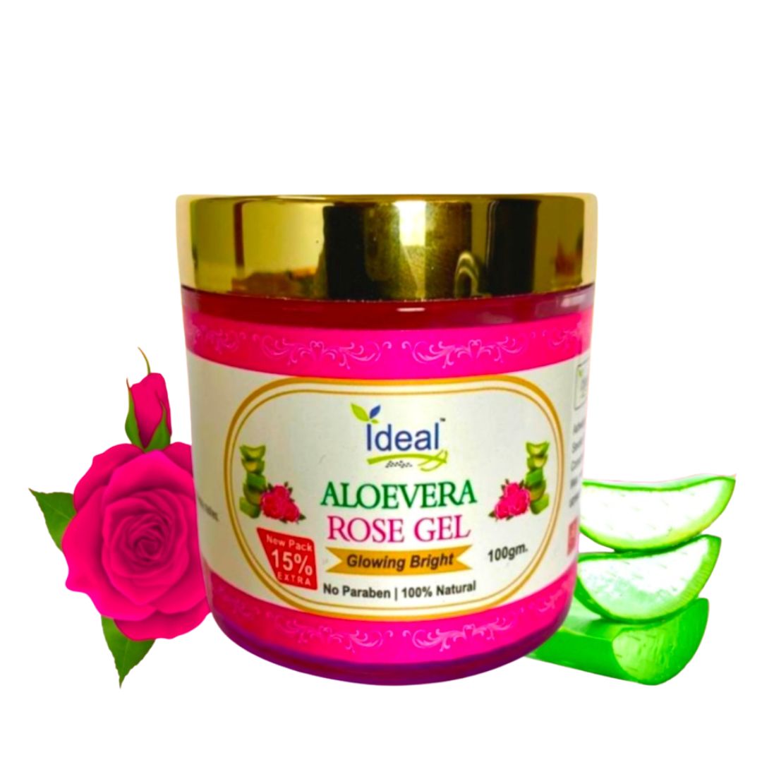 Aloe vera Rose gel